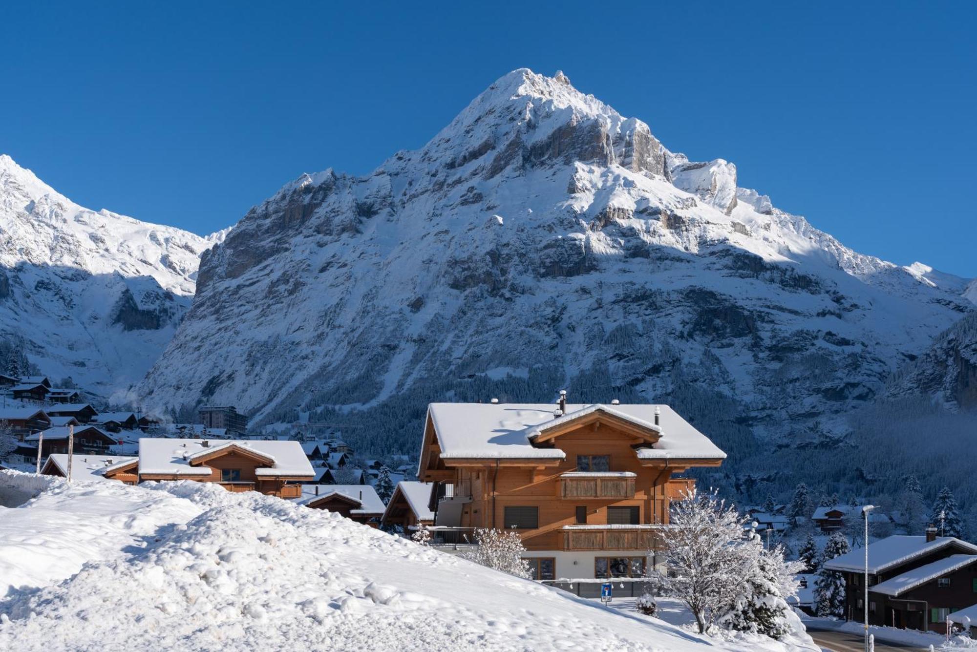 Chalet Alia - Swiss Hotel Apartments Grindelwald Exterior foto