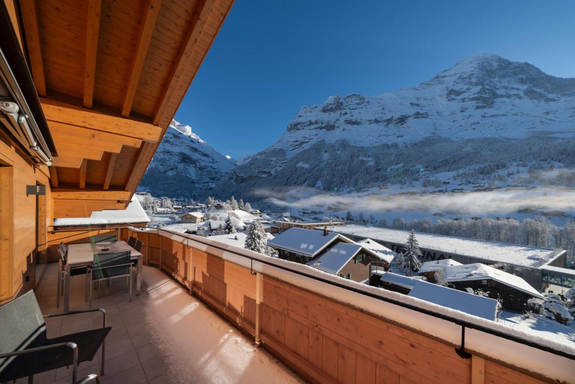 Chalet Alia - Swiss Hotel Apartments Grindelwald Exterior foto