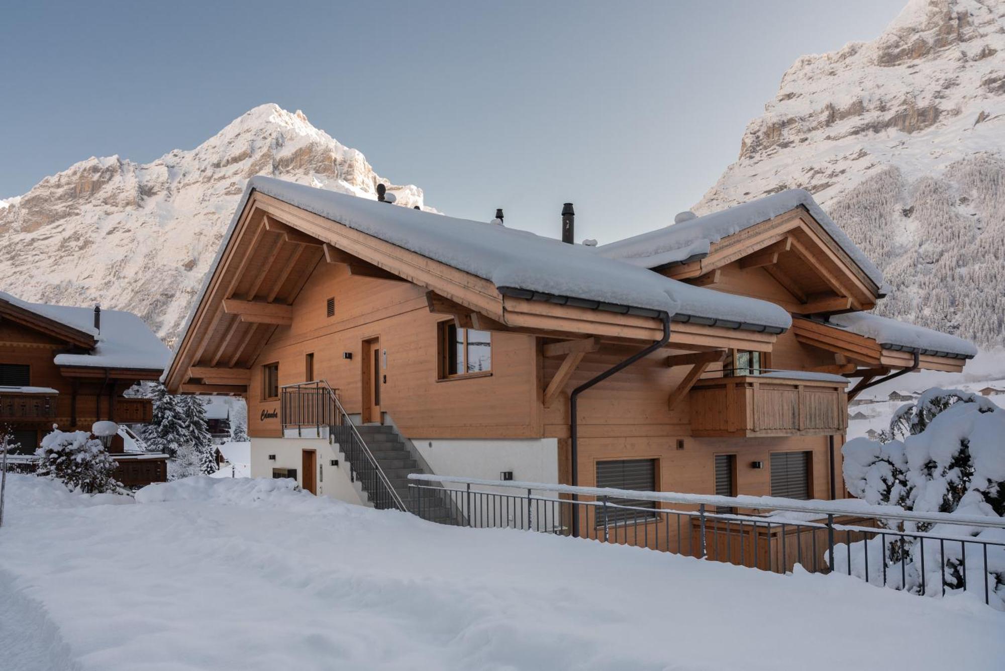 Chalet Alia - Swiss Hotel Apartments Grindelwald Exterior foto