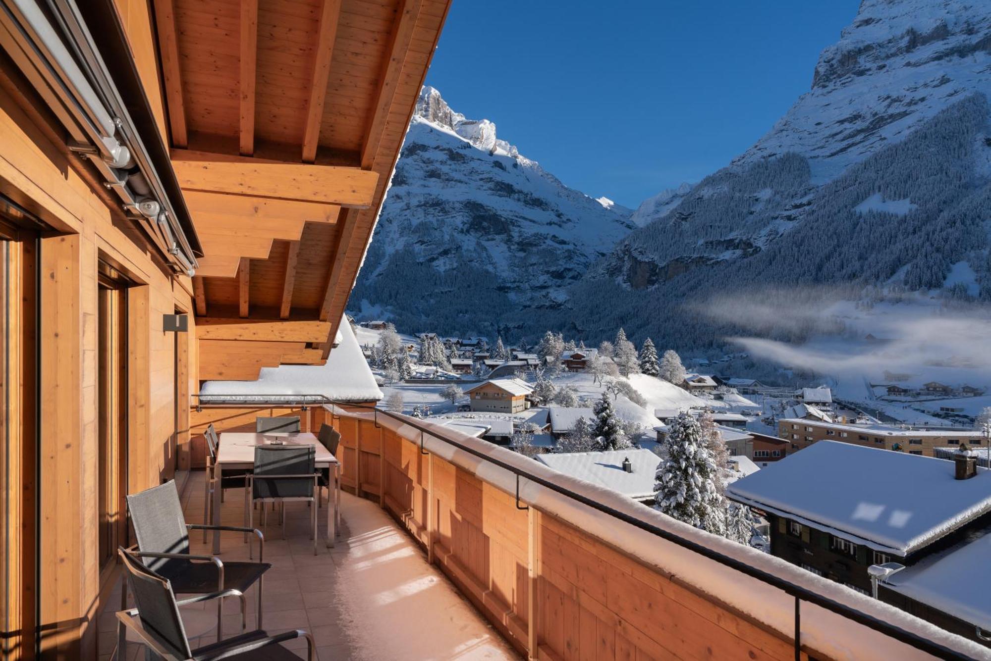 Chalet Alia - Swiss Hotel Apartments Grindelwald Exterior foto