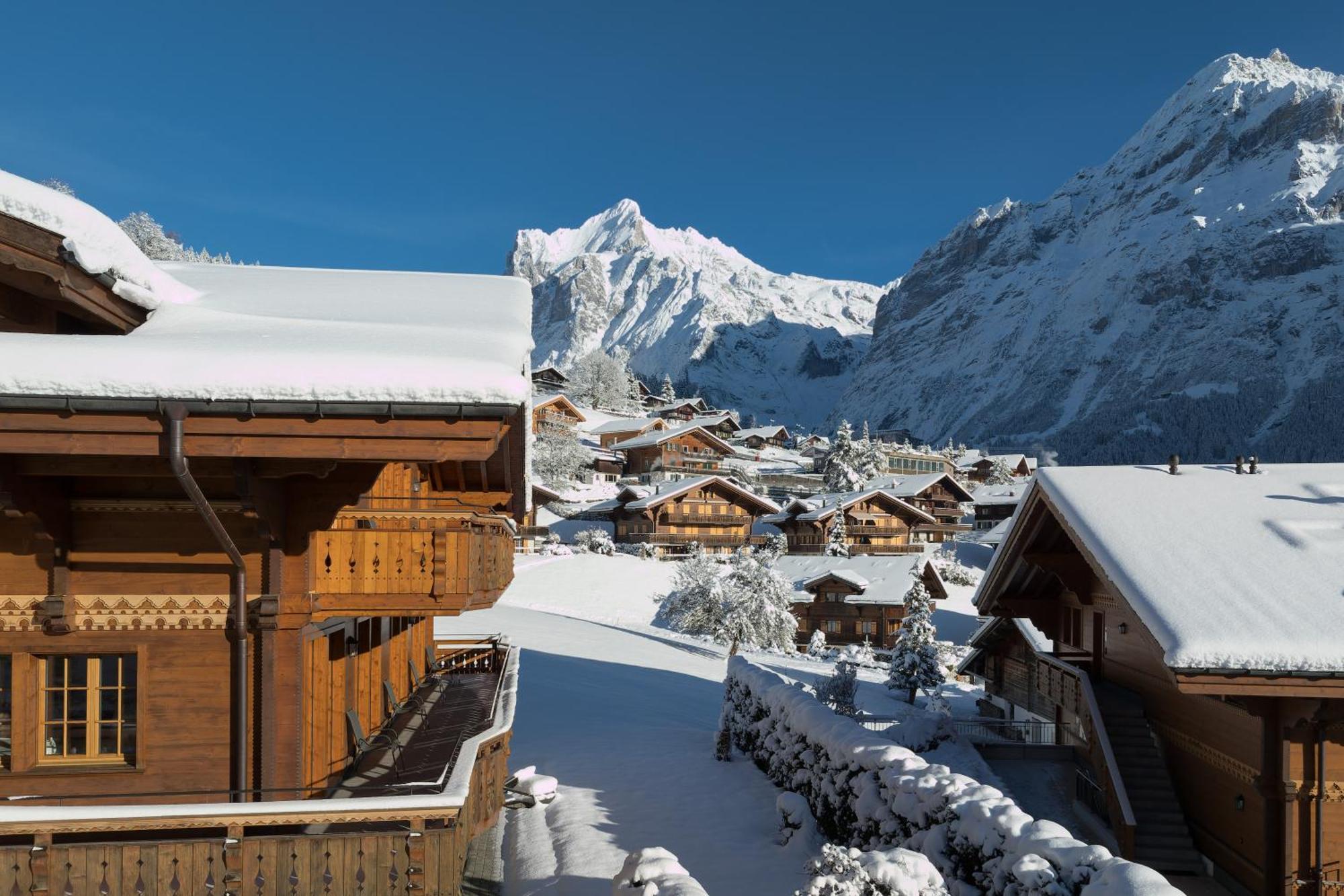 Chalet Alia - Swiss Hotel Apartments Grindelwald Exterior foto