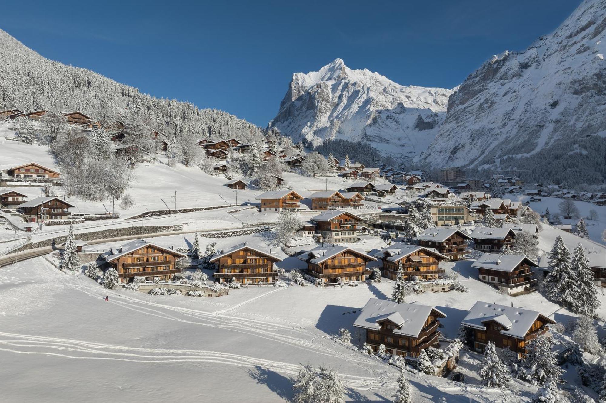Chalet Alia - Swiss Hotel Apartments Grindelwald Exterior foto